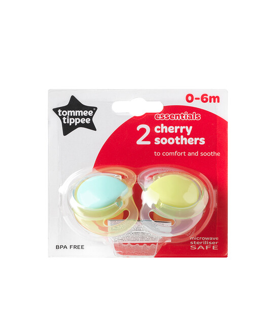 Tommee Tippee Closer to Nature Soother Holders x 2 (TealPurple) image number 2